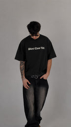 Silent Chaos Oversized Tee